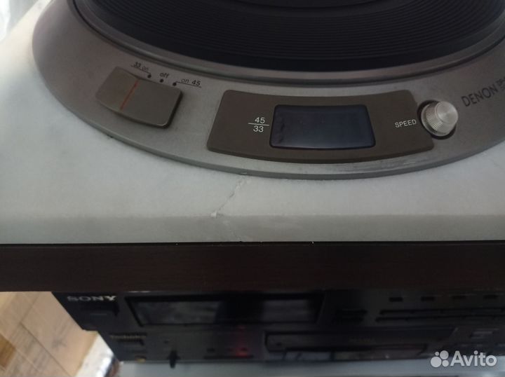 Denon DP-1800 Мрамор
