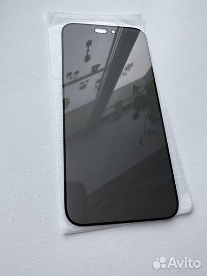 Защитное стекло iPhone 14 pro max Антишпион
