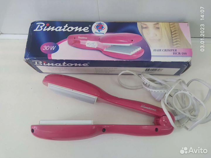 Щипцы-гофре Binatone HCR 200