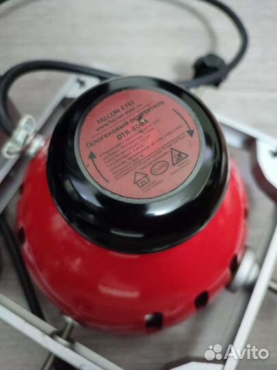 Видеосвет 800Вт галоген с софтбоксом и шторками