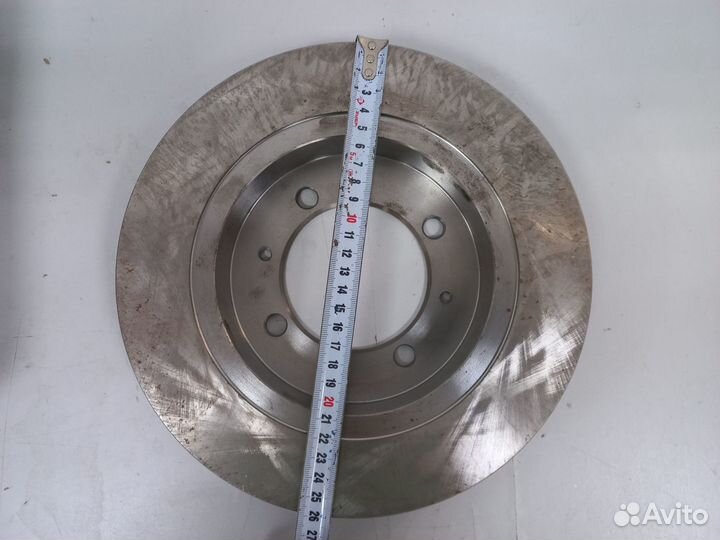 Диски тормозные задние Mitsubishi Carisma