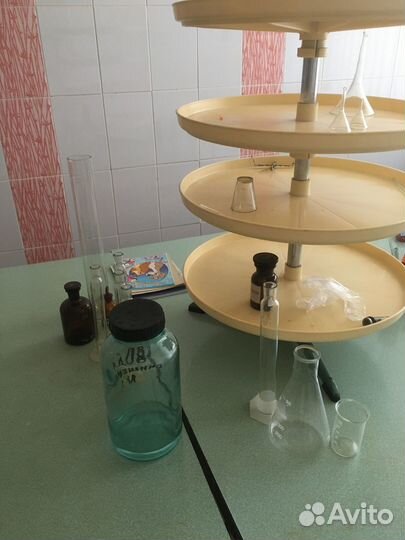 Аптечная посуда, мебель