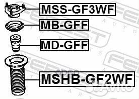 Подшипник опоры амортизатора mitsubishi outland