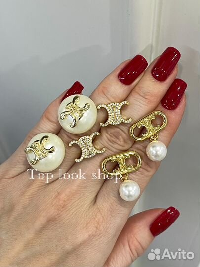 Серьги Celine