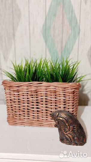 Корзина плетеная для хранения
