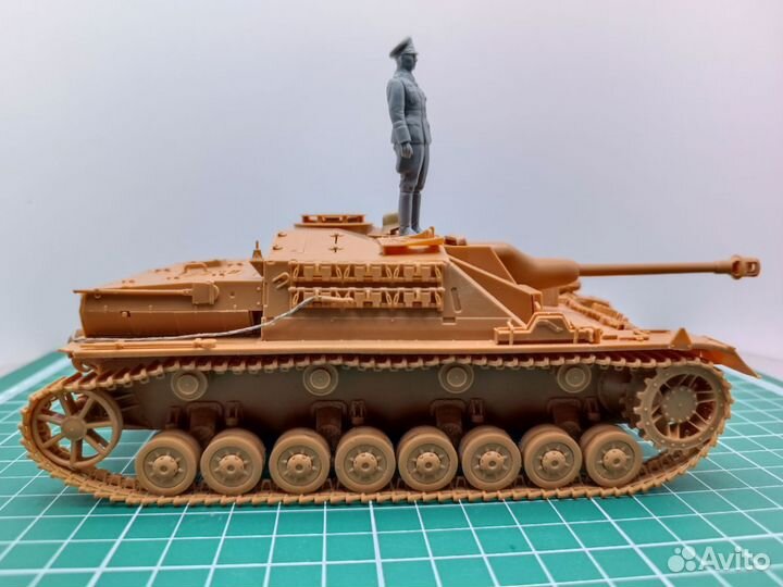 Сборная модель танка, stug 4, zvezda 1/35