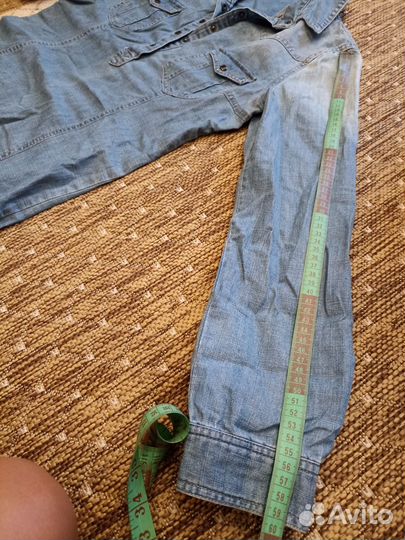 Джинсовое платье, рюкзачок для обуви