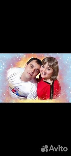 Портрет на холсте по фото