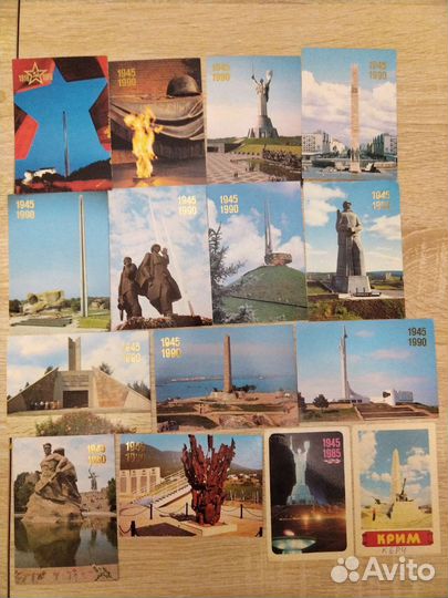 Карманные календарики СССР