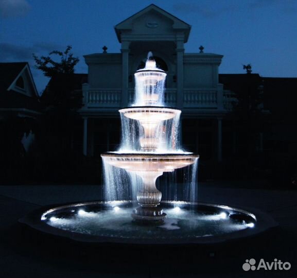 Фонтаны классика из мраморной и гранитной крошки