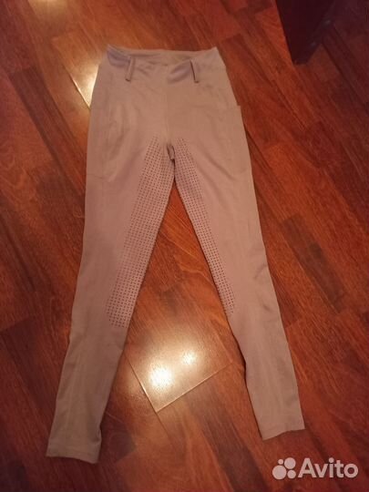 Бриджи для конного спорта с силиконовой леей