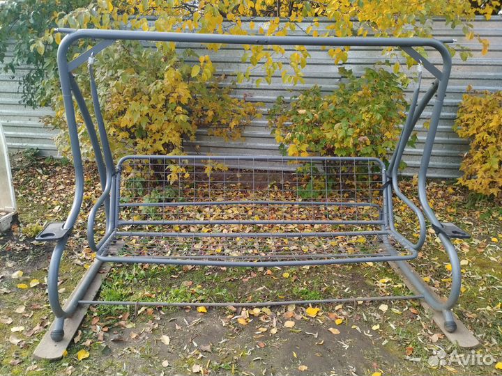 Садовые качели бу