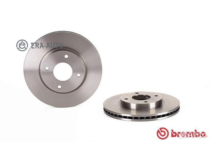 Brembo 09.B632.10 Диск торм. пер.280x24 4 отв