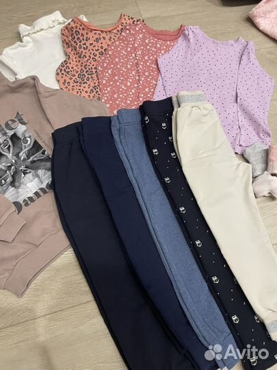 Вещи на девочку пакетом 104 см