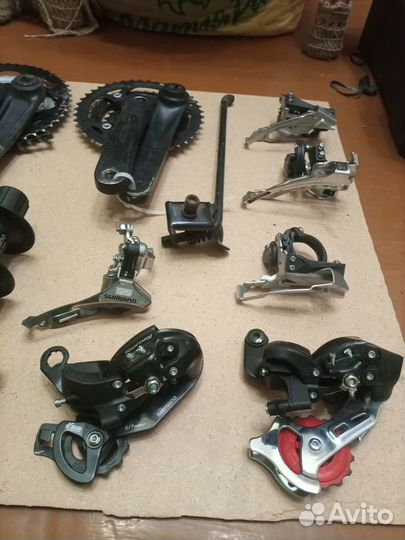 Запчасти для велосипедов: рули, звезды, выносы