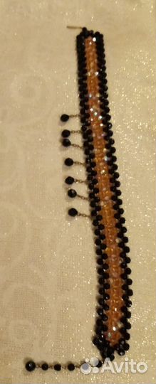 Красивый аксессуар Чехия Аврора Бореалис винтаж