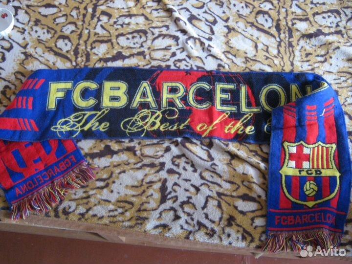 Шарф хоккейного болельщика FC Barcelona