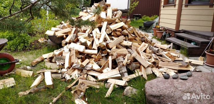 Дрова качественные от 1 куба любых пород древесины