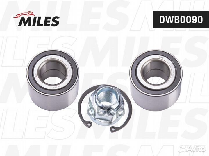 Подшипник ступ.chevrolet aveo II T250/255/spark