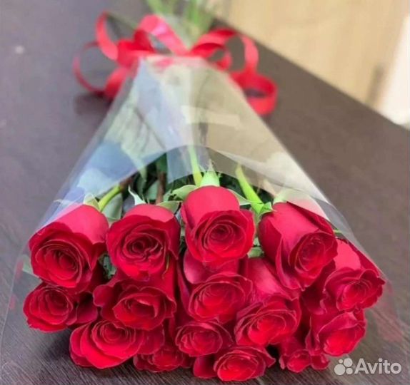 Цветы розы букет