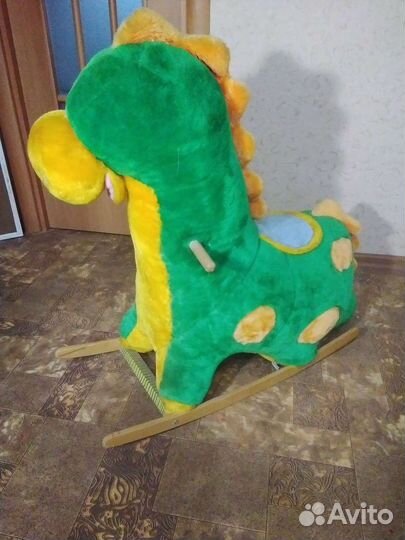 Качалка динозаврик