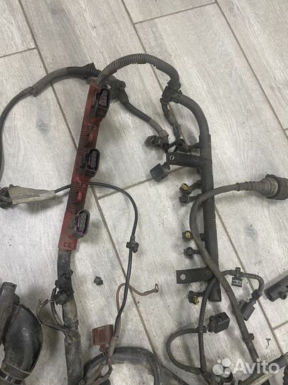 Проводка моторная для ауди А6 С6 BDX