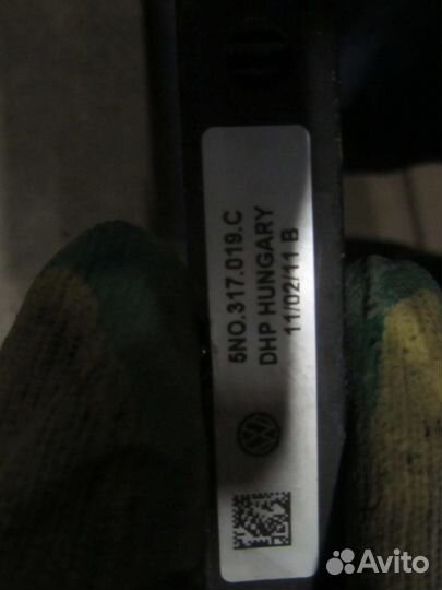 Радиатор (маслоохладитель) АКПП Tiguan 07-16