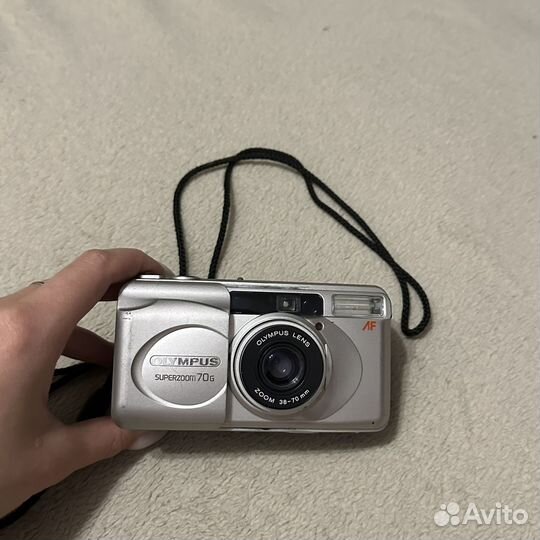 Olympus superzoom 70g пленочный фотоаппарат