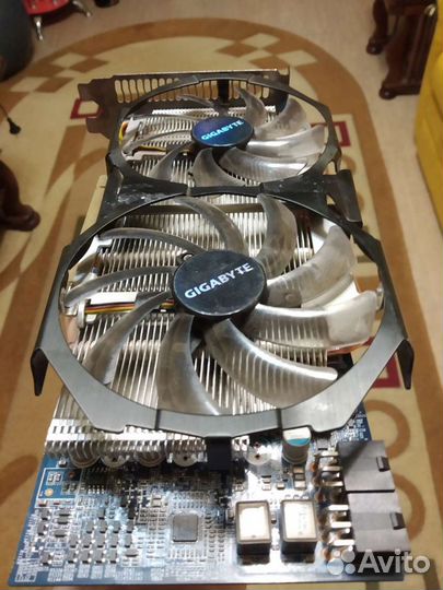 Видеокарта gigabyte GTX 560
