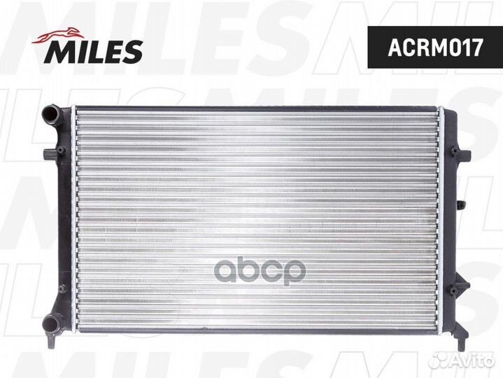 Радиатор VAG A3 1.4-2.5/2.0D 03- acrm017 Miles