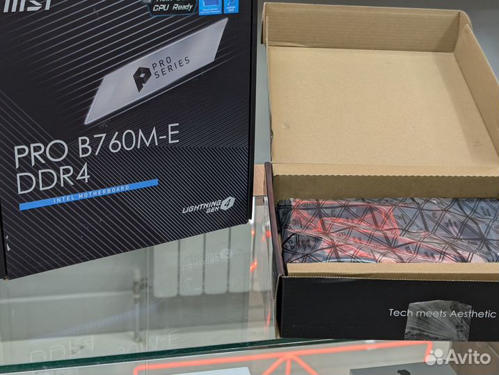 MSI Pro B760M-E + intel Core i5-12400F