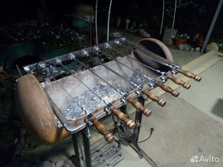 Мангал (шампура самокруты)