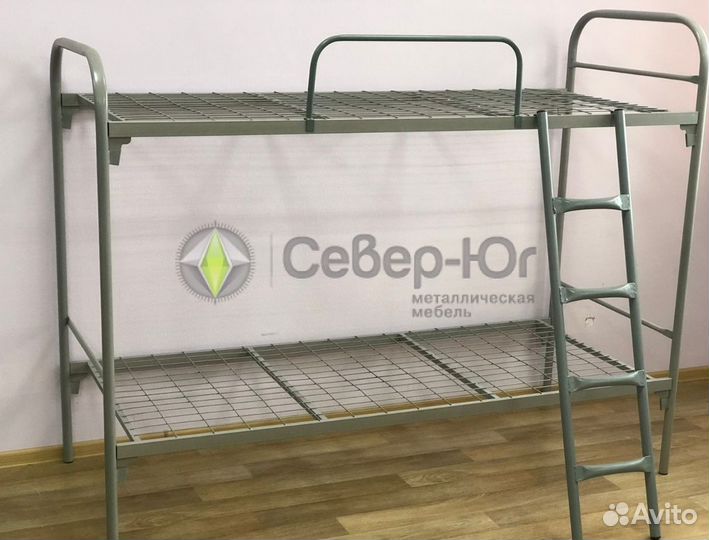 Кровати металлические для рабочих