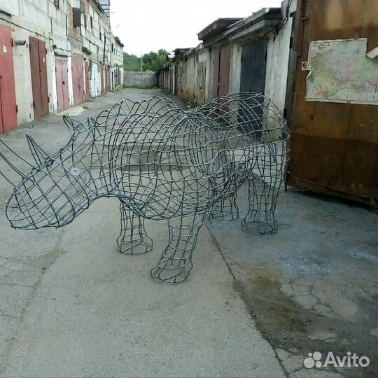 Садовые скульптуры,габионы изготовлю