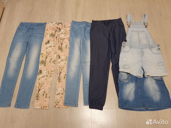 Вещи пакетом р.134-140