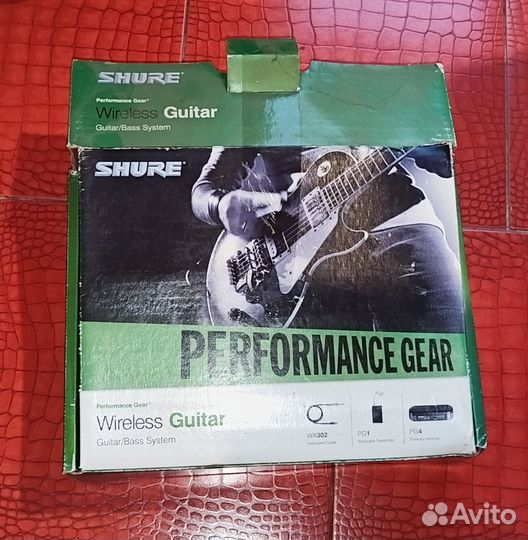 Гитарная радиосистема shure PG14E-R10