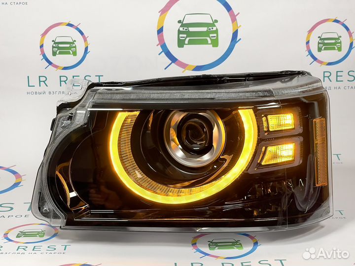 Фары Range Rover Sport L320 09-12 в стиле Defender