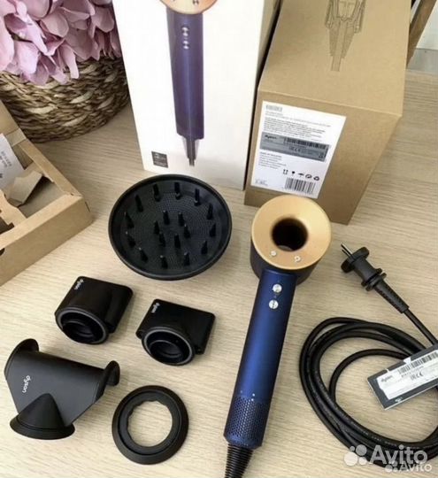 Фен dyson hd08 берлинская лазурь