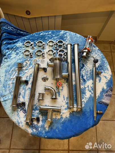 Самогонный аппарат дистиллятор колонна 1,5