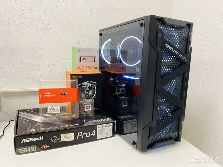 Игровой пк Ryzen 5 5500/RTX 3060ti