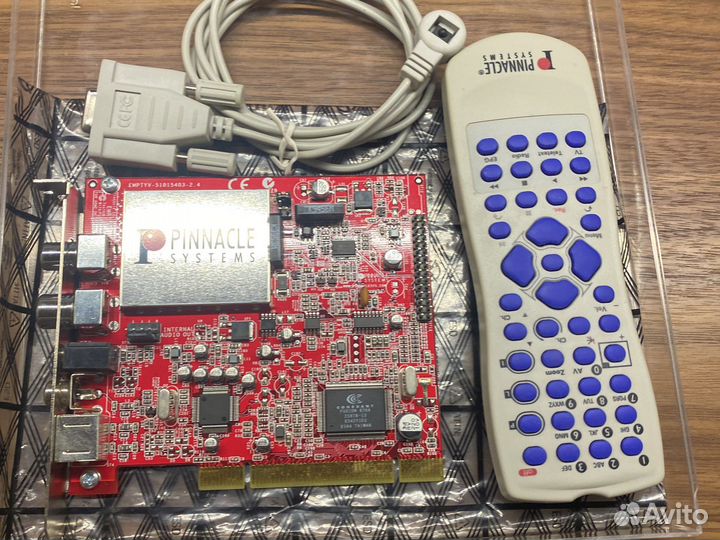 Tv тюнер pinnacle pctv pro (pci tv fm s-video)