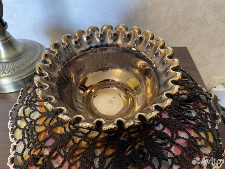 Конфетница салатник СССР затемненное стекло