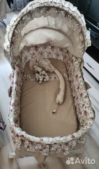 Детская кровать люлька колыбель для новорожденного