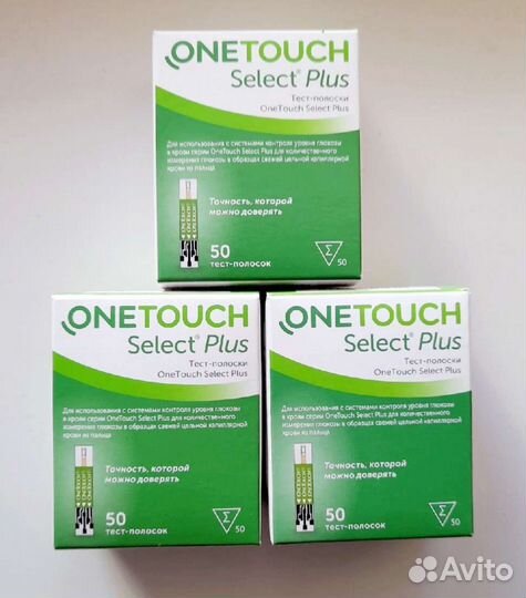 Тест полоски one touch select plus