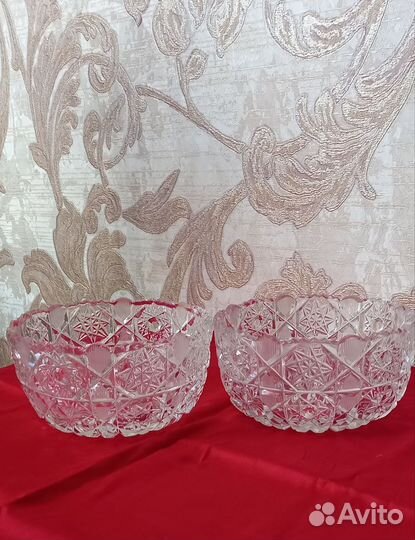 Хрустальная салатница