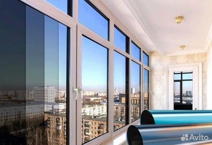 Тонировка окон и балконов