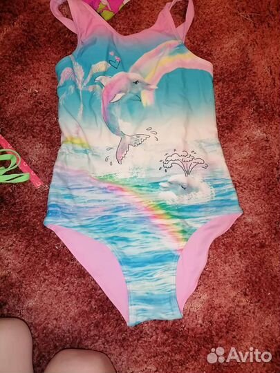 4 Купальника 12-14лет пакетом