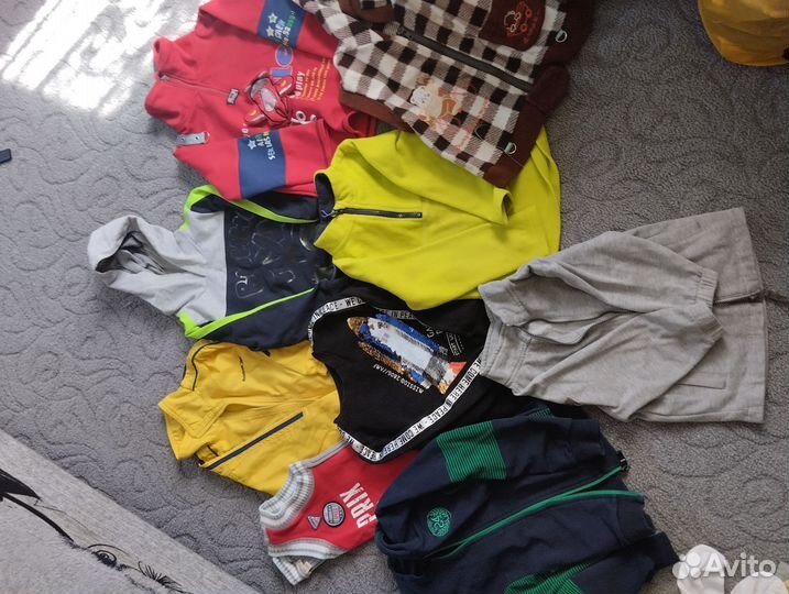 Вещи пакетами на мальчика
