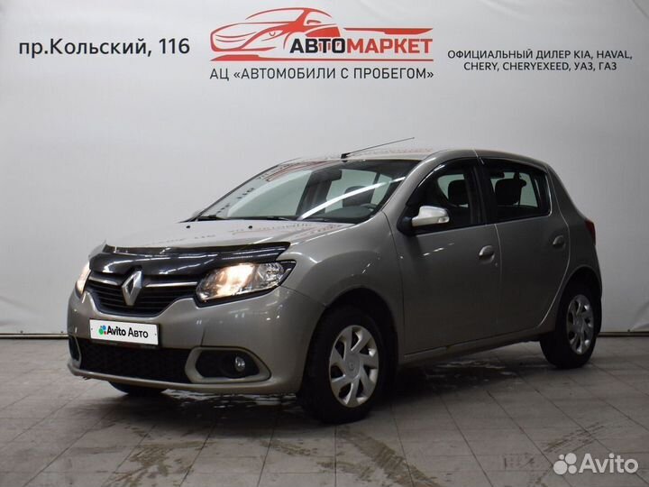 Renault Sandero 1.6 AMT, 2015, 65 995 км