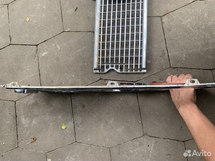 Хром решетка ваз 2103